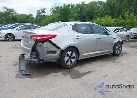 2012 Kia Optima Hybrid Ex z USA, uszkodzony, nr VIN KNAGM4AD6C5019653